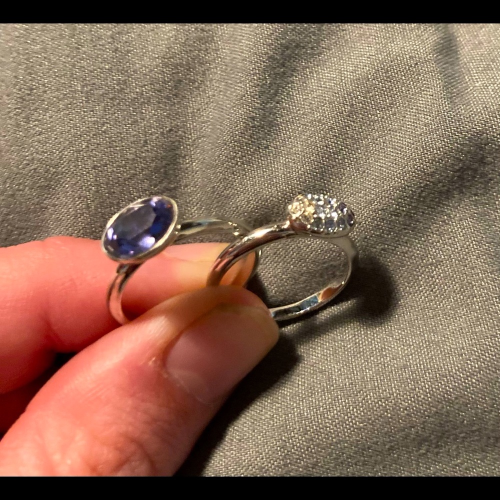 Swarovski ring set